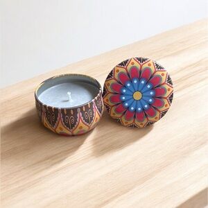 Premium 100% Natural Soy & Coconut Wax Candle - Black Ice - Aromatherapy - Yoga